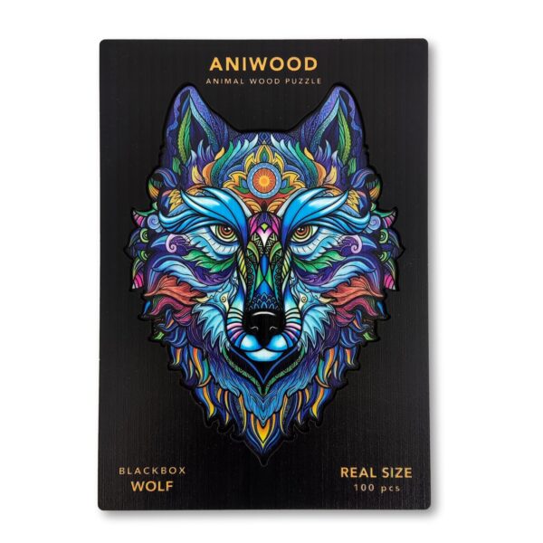 Aniwood Puzzle Motiv Wolf (S)