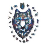 Aniwood Puzzle Motiv Wolf (S) – Bild 4
