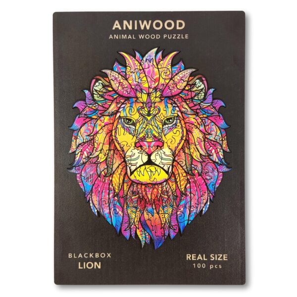 Aniwood Puzzle Motiv Löwe (S)