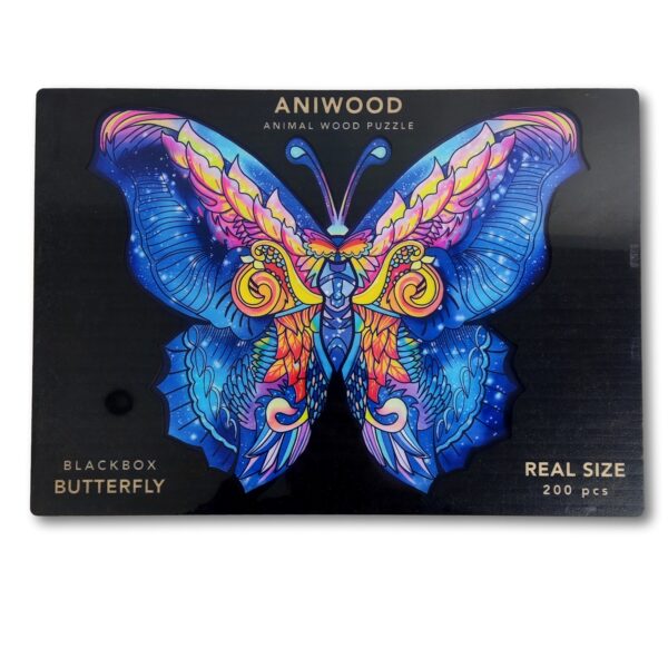 Aniwood Puzzle Motiv Schmetterling (L)