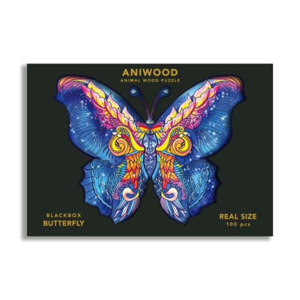 Aniwood Puzzle Motiv Schmetterling (S)