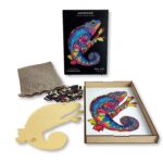 Aniwood Puzzle Motiv Chamäleon (M) – Bild 2