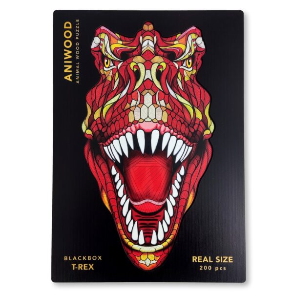 Aniwood Puzzle Motiv T-Rex (L)