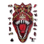 Aniwood Puzzle Motiv T-Rex (L) – Bild 4