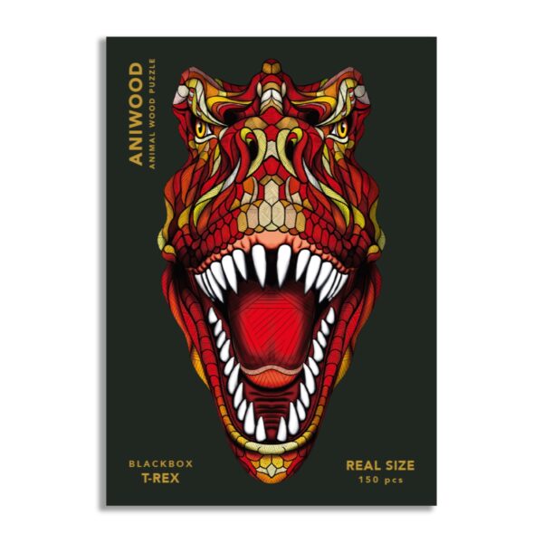 Aniwood Puzzle Motiv T-Rex (M)