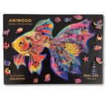 Aniwood Puzzle Motiv Goldfisch (M) – Bild 5