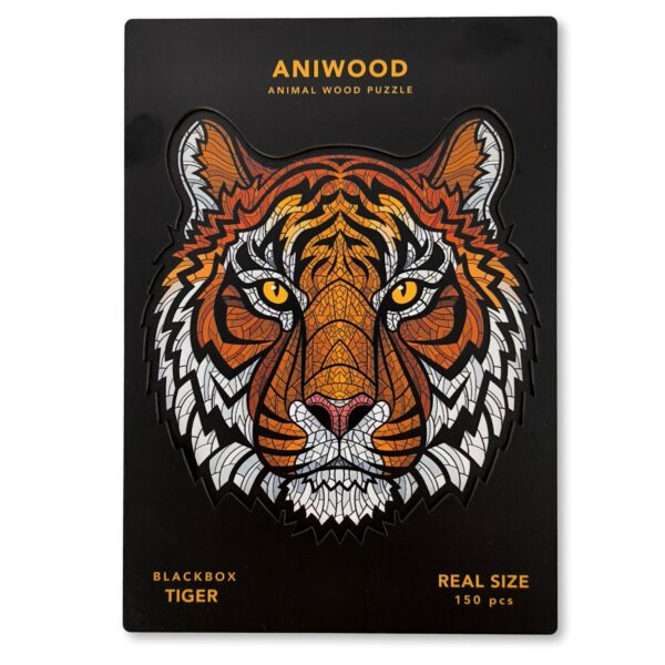 Aniwood Puzzle Motiv Tiger (M)