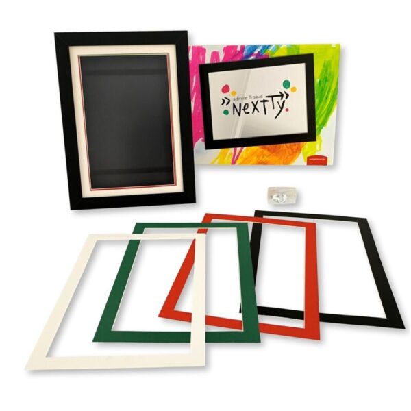 Nextty Bilderrahmen A4 Schwarz