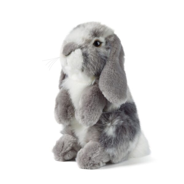 LIVING NATURE Schlappohrkaninchen grau sitzend