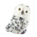LIVING NATURE Schneeeule mit drehbarem Kopf – Bild 2