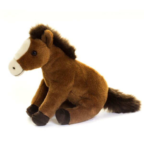 LIVING NATURE Pferd braun liegend