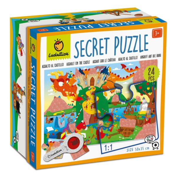 Secret Puzzle - Angriff auf die Burg (24 Teile)