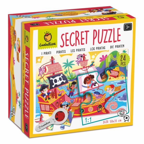 Secret Puzzle - Piraten (24 Teile)