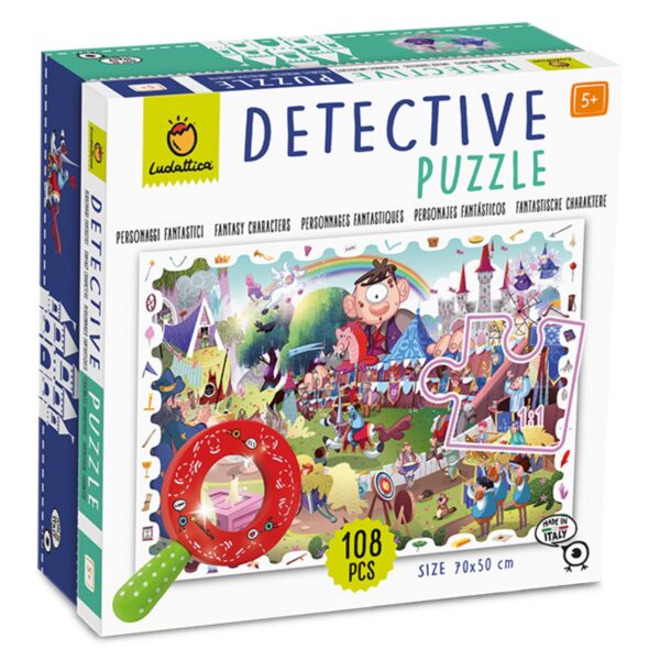 Detektiv Puzzle - Fantasy (108 Teile)