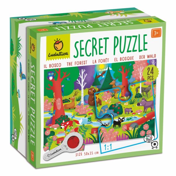 Secret Puzzle - Wald (24 Teile)