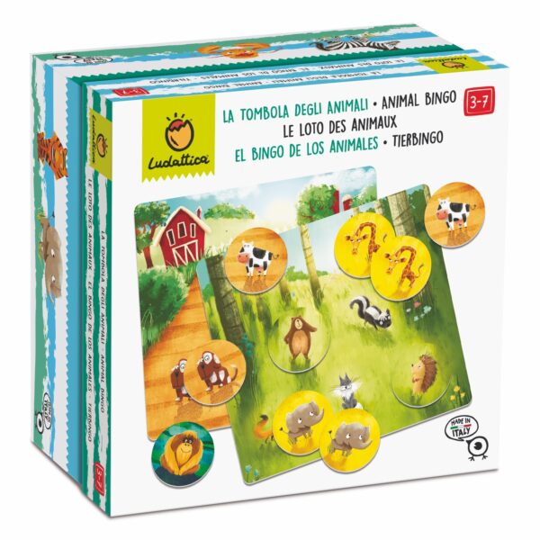 Animal Bingo & Pairs Spiel