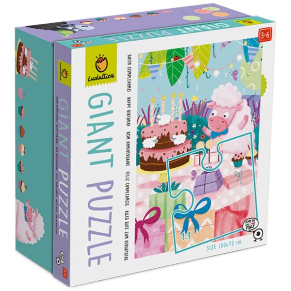Giant Puzzle - Happy Birthday (48 Teile)