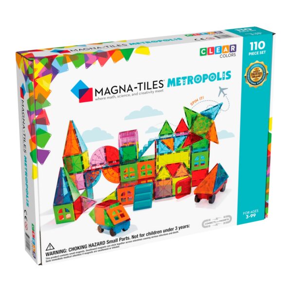 Magna-Tiles® Metropolis Set (110-teilig)