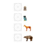 Magna-Tiles® Wald-Tiere Set (25-teilig) – Bild 5