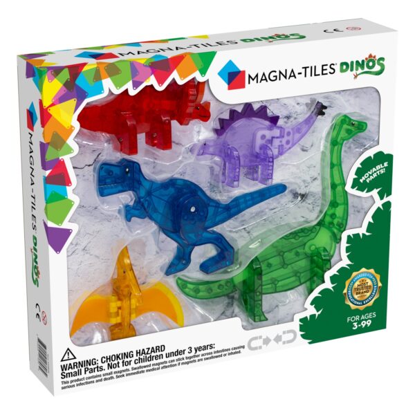 Magna-Tiles® Dinos Set (5-teilig)