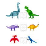 Magna-Tiles® Dino World XL Set (50-teilig) – Bild 5