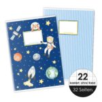 Schulhefte 4er Set DIN A4  - Astronaut (VE 4) – Bild 2