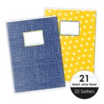 Schulhefte 4er Set DIN A4  - Astronaut (VE 4) – Bild 3