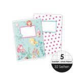 Schulhefte 4er Set DIN A5 - Meerjungfrau (VE 4) – Bild 2