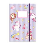 Schulmappe 2er Set DIN A4 - Einhorn (VE 4) – Bild 2