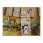 Adventskalender Waldtiere zum Aufkleben – Bild 3