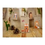 Adventskalender Waldtiere zum Aufkleben – Bild 4