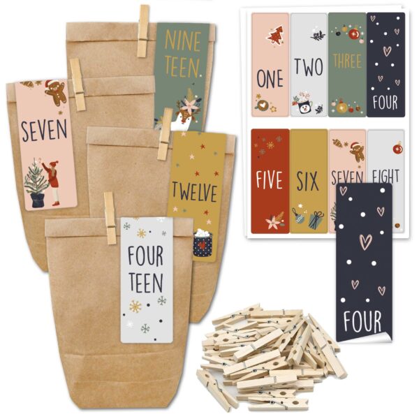 Adventskalender Mini Set – Englisch