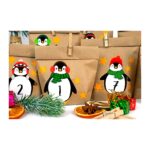 Adventskalender Pinguine – zum Aufkleben – Bild 3