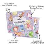 Freundebuch - Meine Schulfreunde - Design 1 - lila Cover – Bild 8