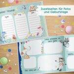 Freundebuch - Meine Kindergartenfreunde - Design 4 - blaues Cover – Bild 5