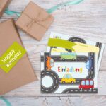 12 Einladungskarten zum Geburtstag – Autos – Bild 5