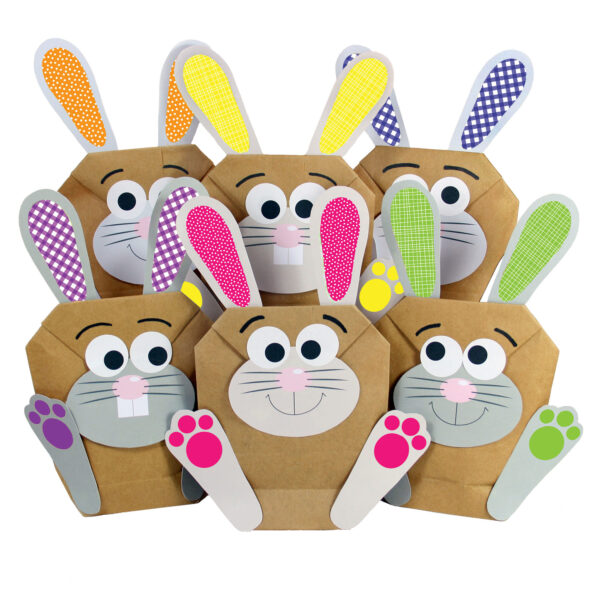 DIY Osterhasentüten Bunt