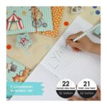 Schulhefte 4er Set DIN A4  - Zirkus (VE 4) – Bild 4