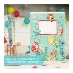 Schulhefte 4er Set DIN A5 - Meerjungfrau (VE 4) – Bild 7