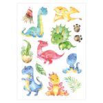 Kindertattoos – Dinos, Monster, Drachen – Bild 6