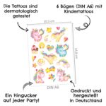 Kindertattoos – Meerjungfrau – Bild 3