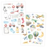 Kindertattoos – Berufe – Bild 5