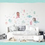 Wandtattoos - Meerjungfrau - Set 1 – Bild 2