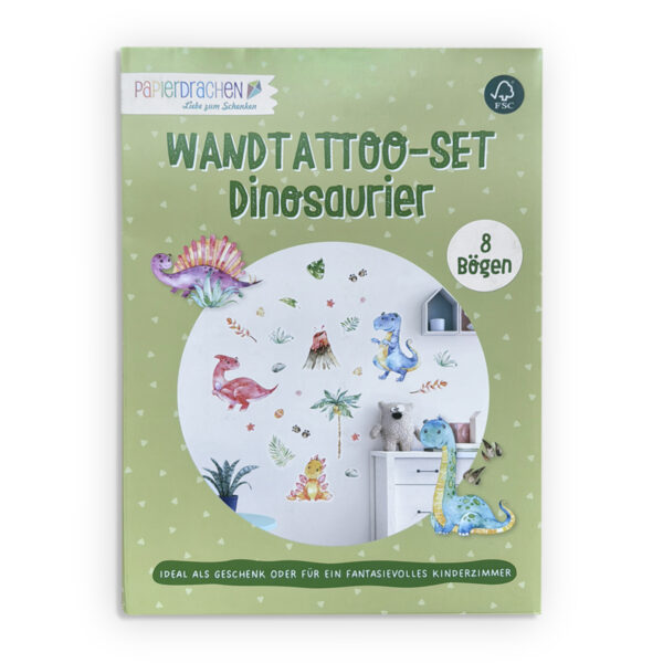 Wandtattoos - Dinosaurier - Set 5