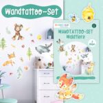 Wandtattoos - Waldtiere - Set 6 – Bild 6