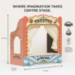 Tischpuppentheater aus Holz – Bild 4