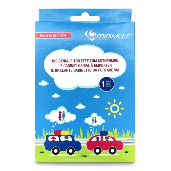 MINIMUS - Notfall Toilette 1ER-KARTON