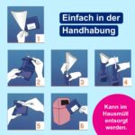 Notfall Einweg-Toilette für Frauen und Männer 3er-Pack – Bild 5