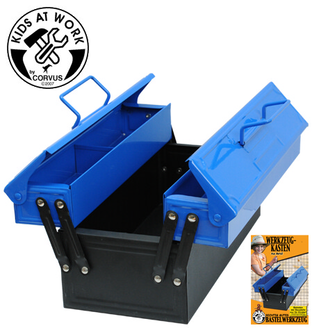 Werkzeugkasten blau