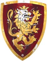 Schild Edler Ritter rot/gold soft